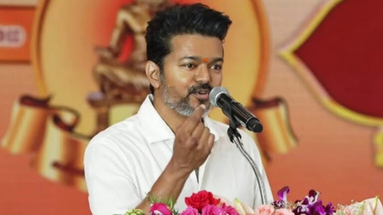 Actor Vijay speech has created a storm in Tamil Nadu politics