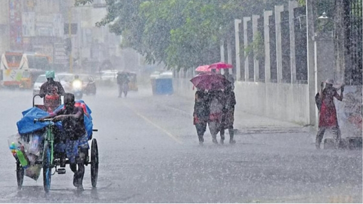 How will the rain fall in Tamil Nadu today and tomorrow