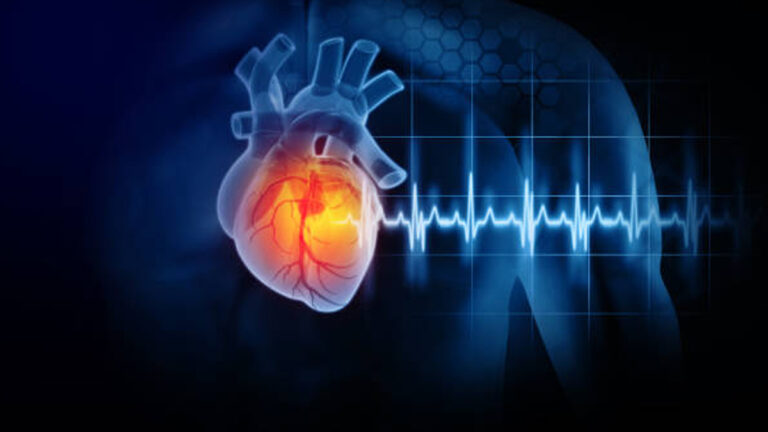 What are the symptoms that reveal a blockage in the heart