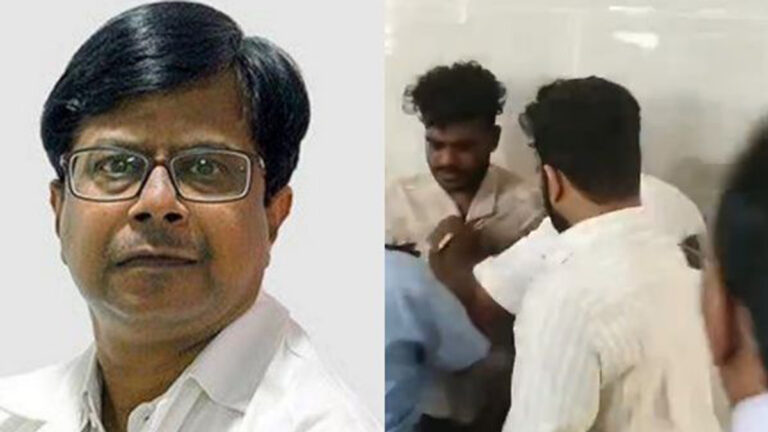 A young man stabbed a doctor with a knife for what reason in Chennai