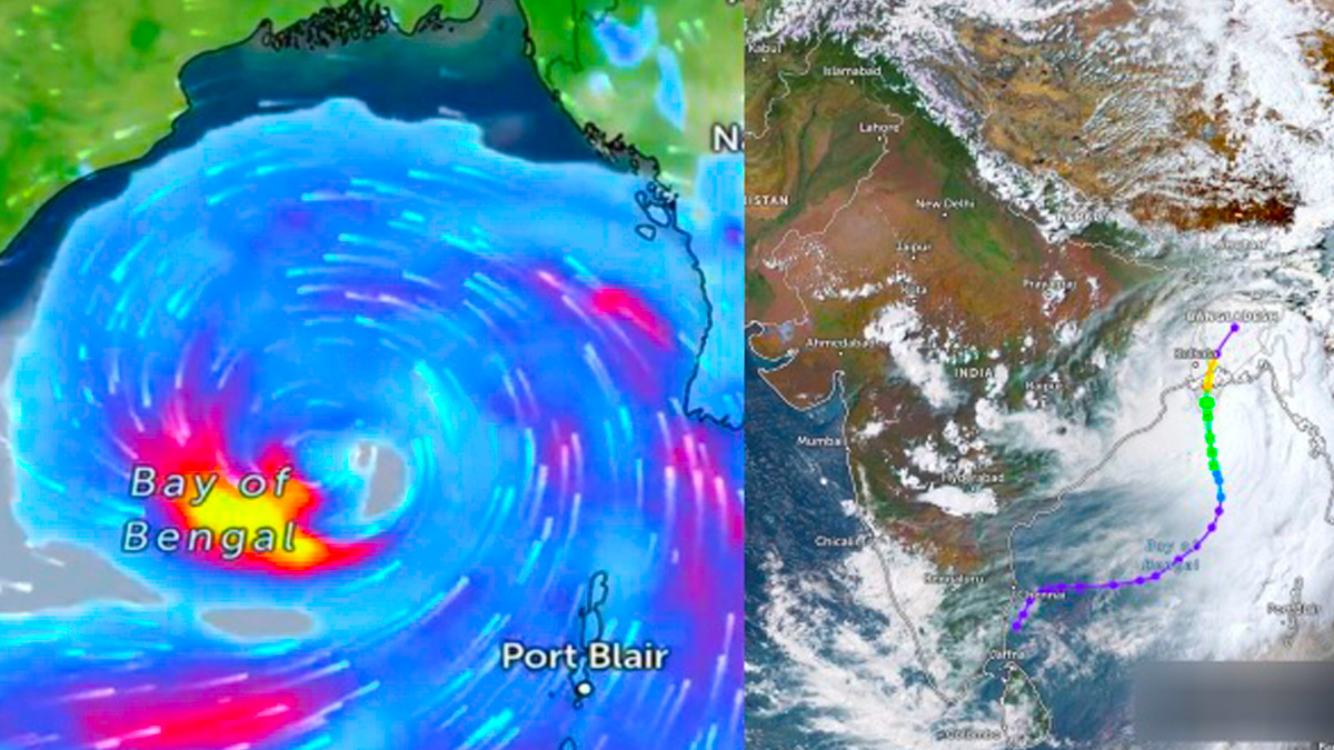 Cyclone Fengal intensifies and approaches the coast near Puducherry