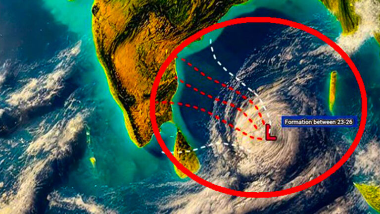 Tamil Nadu due to Cyclone Fengal forming in the Bay of Bengal